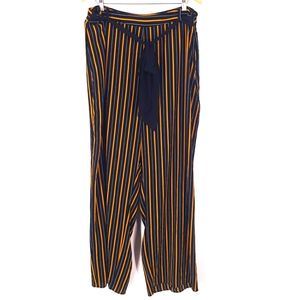 City Chic Stripe Palazzo Pant New